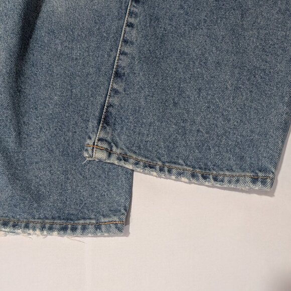 COH Emery High Rise Relaxed Cropped Distressed Torn Jean in Wistful - Picture 11 of 11